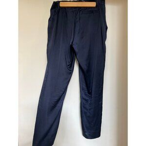 6397 Navy Slim Tailored Pants Size S